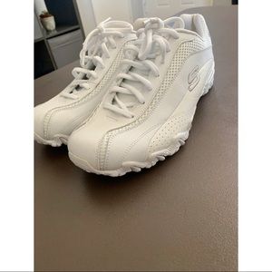 Women’s white Sketchers